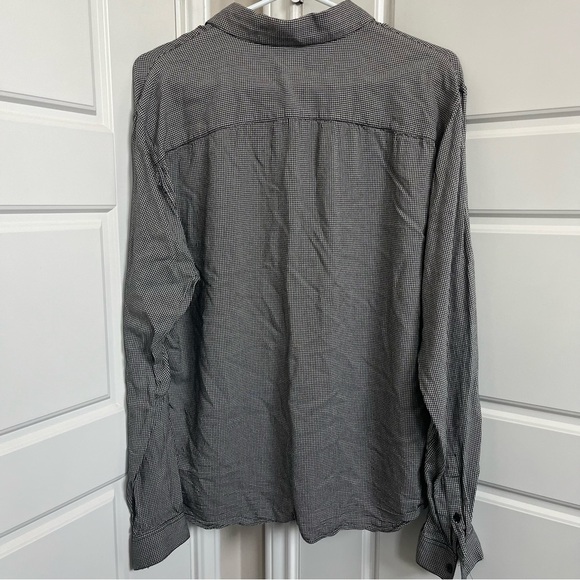 The Kooples Houndstooth Button-down Shirt Size Large - Picture 5 of 6